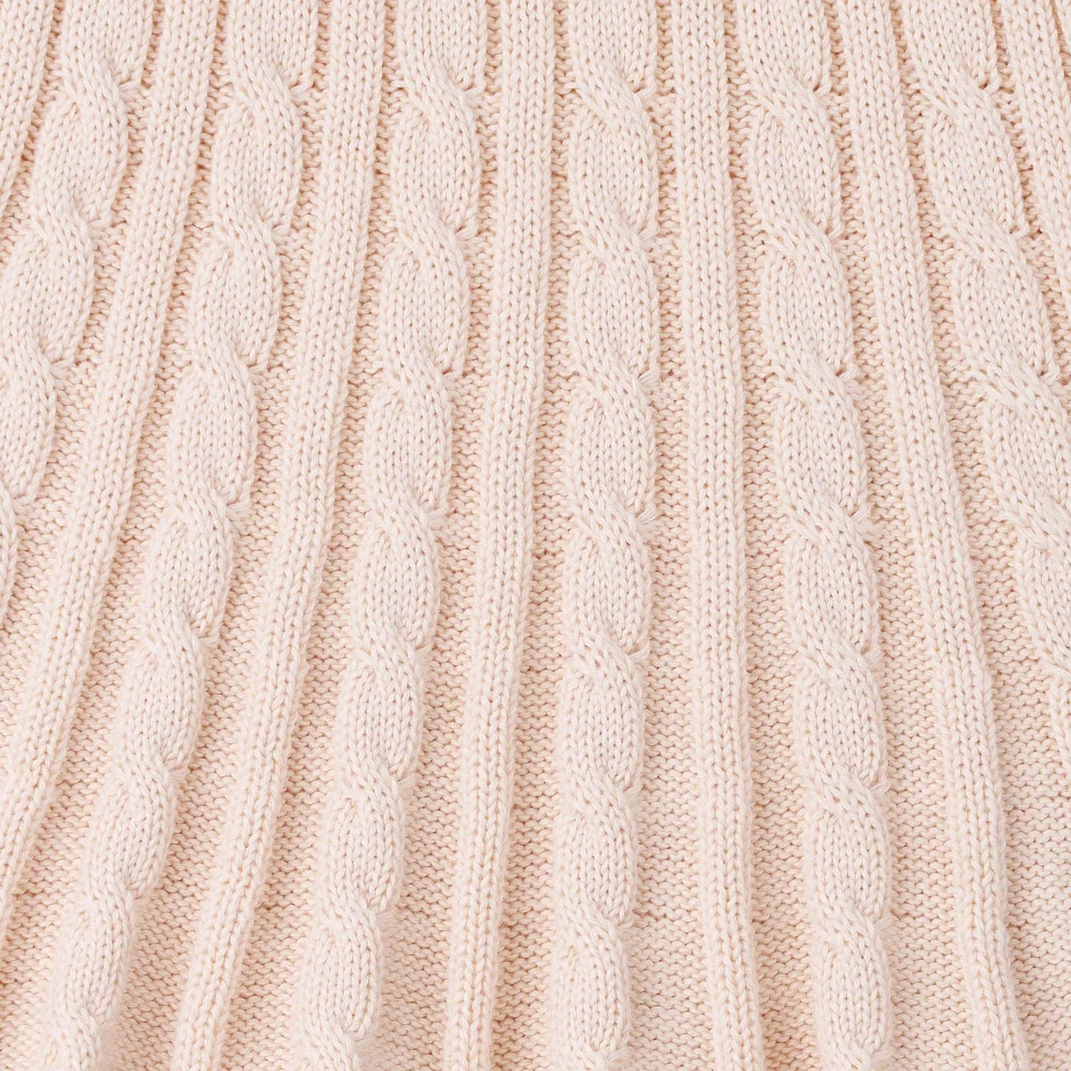 Cable Knit Skirts In Beige