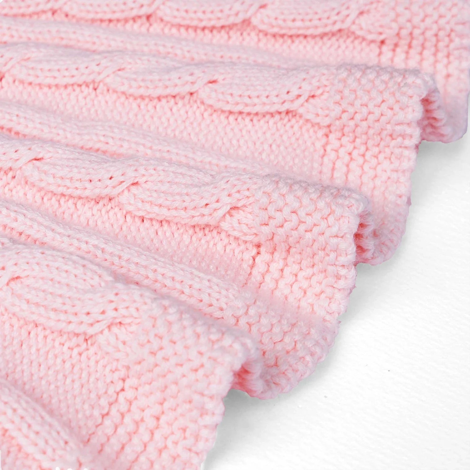 Cable Knit Skirts In Pink