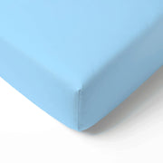 Bamboo Crib Sheet In Blue Bell