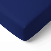 Bamboo Crib Sheet In Blue Depths
