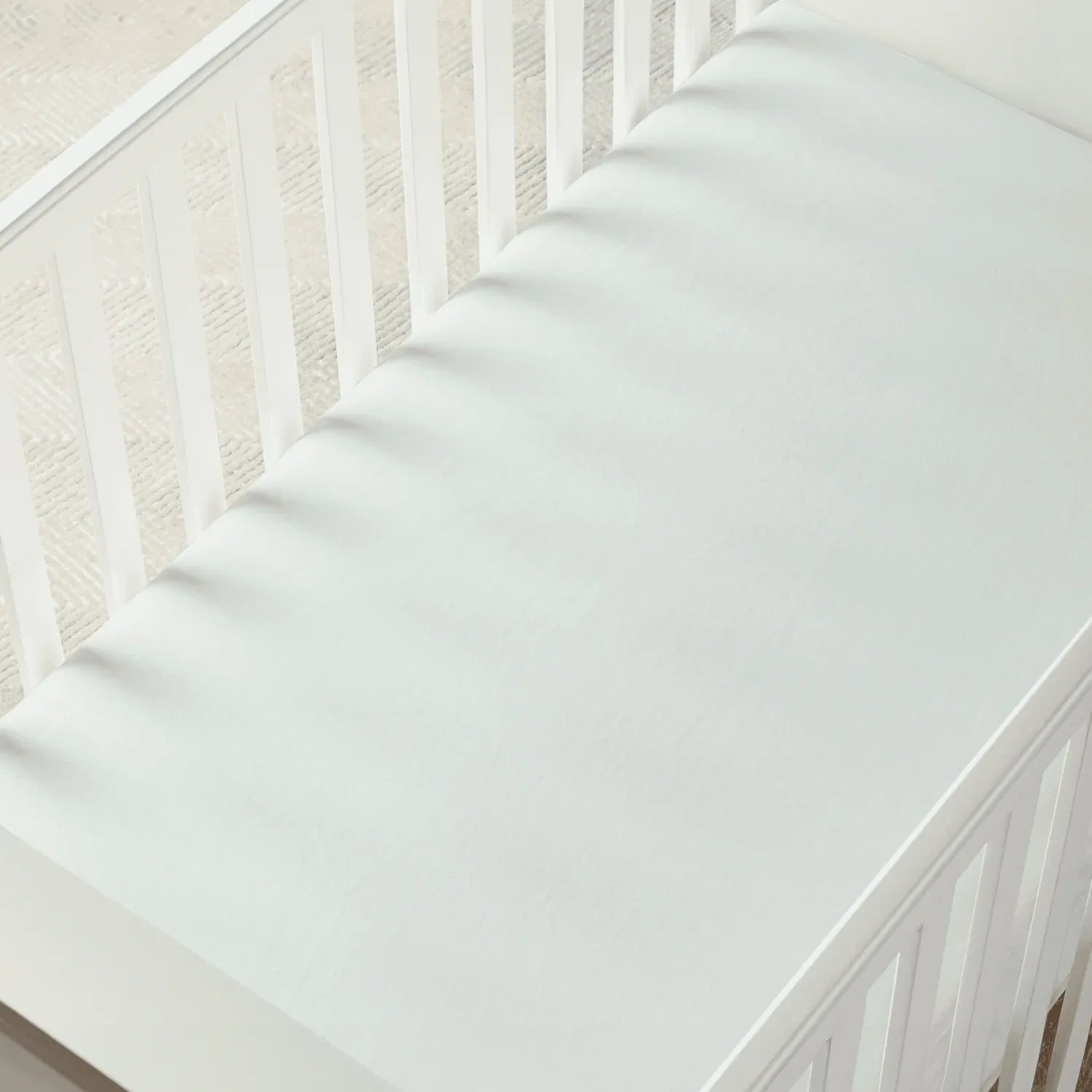 Bamboo Crib Sheet In Mint