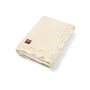 Heirloom Lace Knit Baby Blanket In Cream