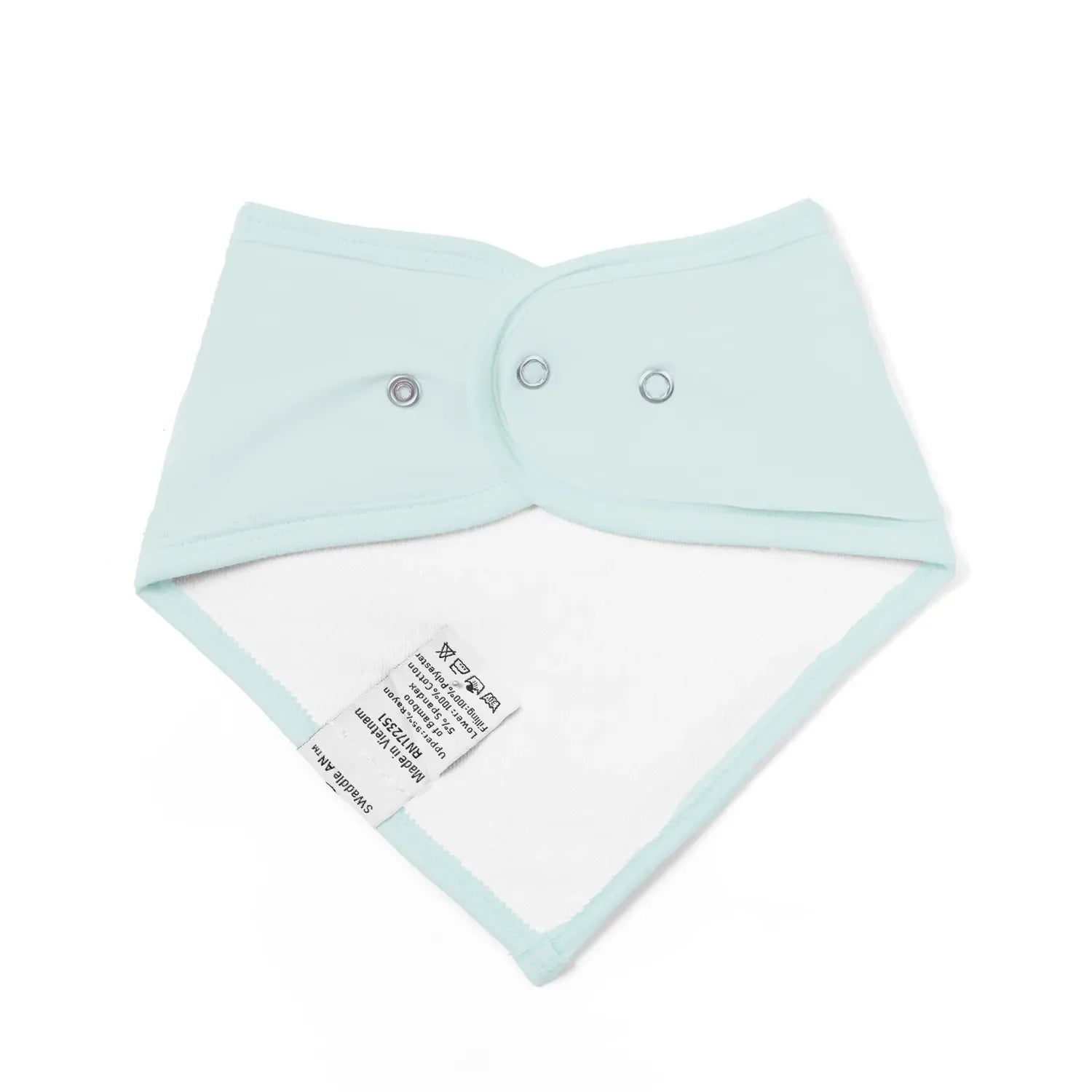 Bamboo Bandana Bibs In Mint