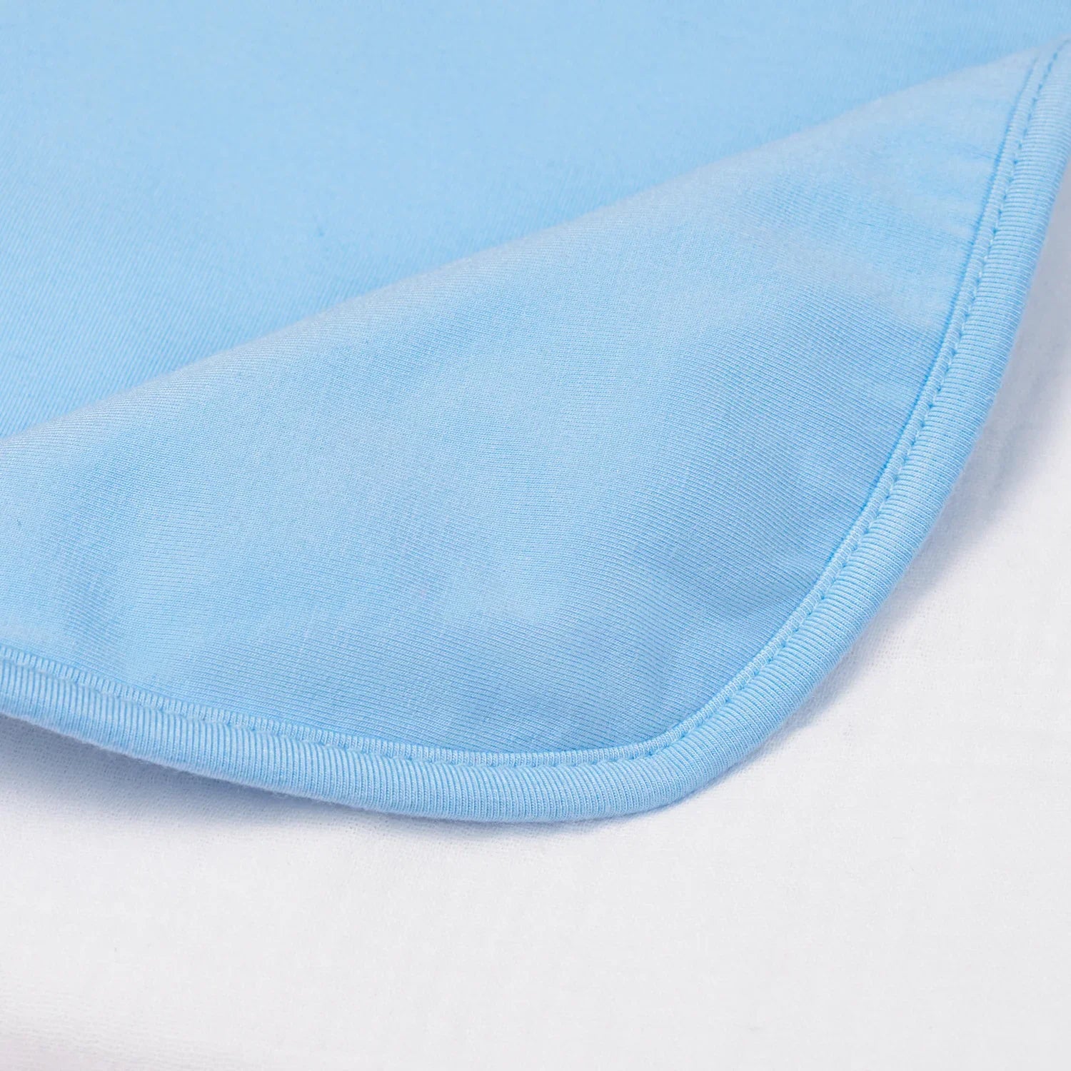 Bamboo Baby Burp Cloths In Blue Bell
