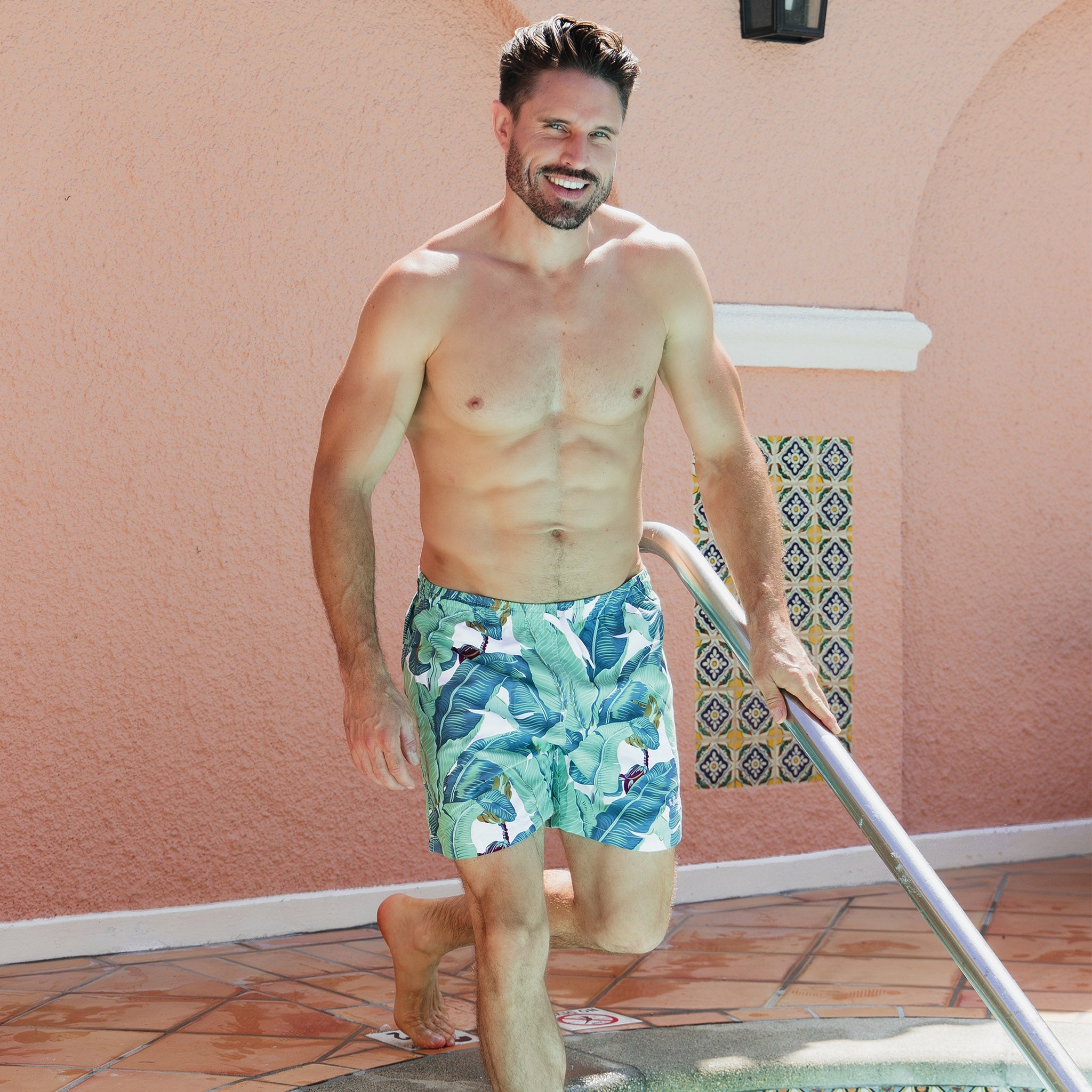 Men's Martinique® Banana Leaf Swim Shorts