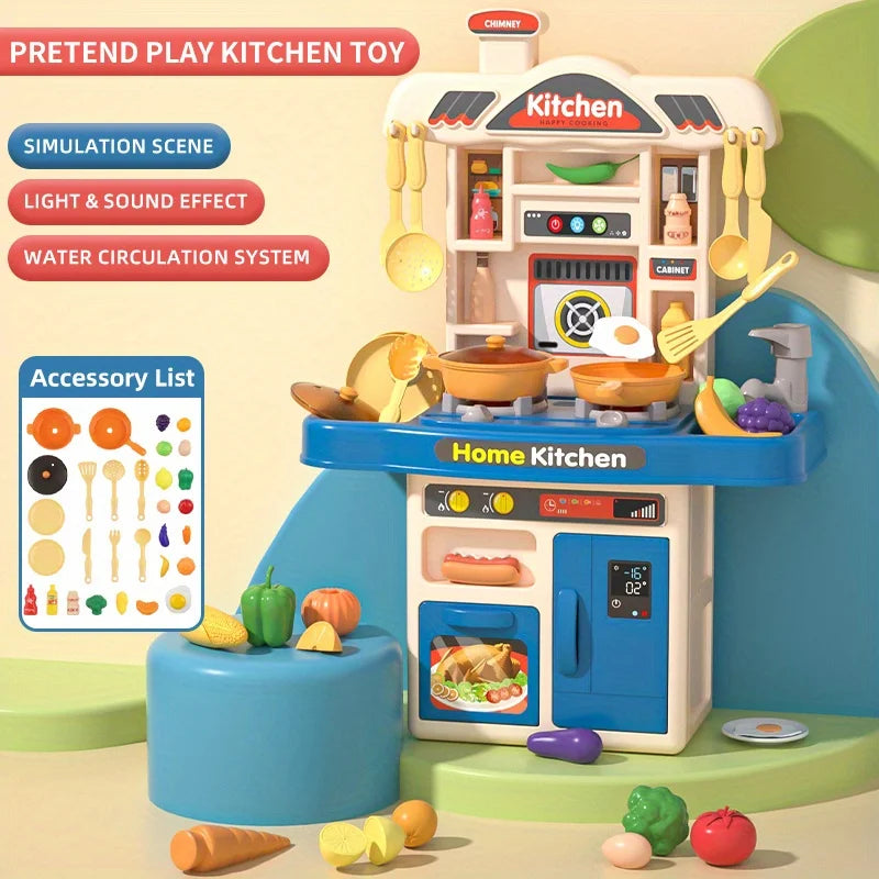 Pretend Play Kitchen Toy For Children Multivariant