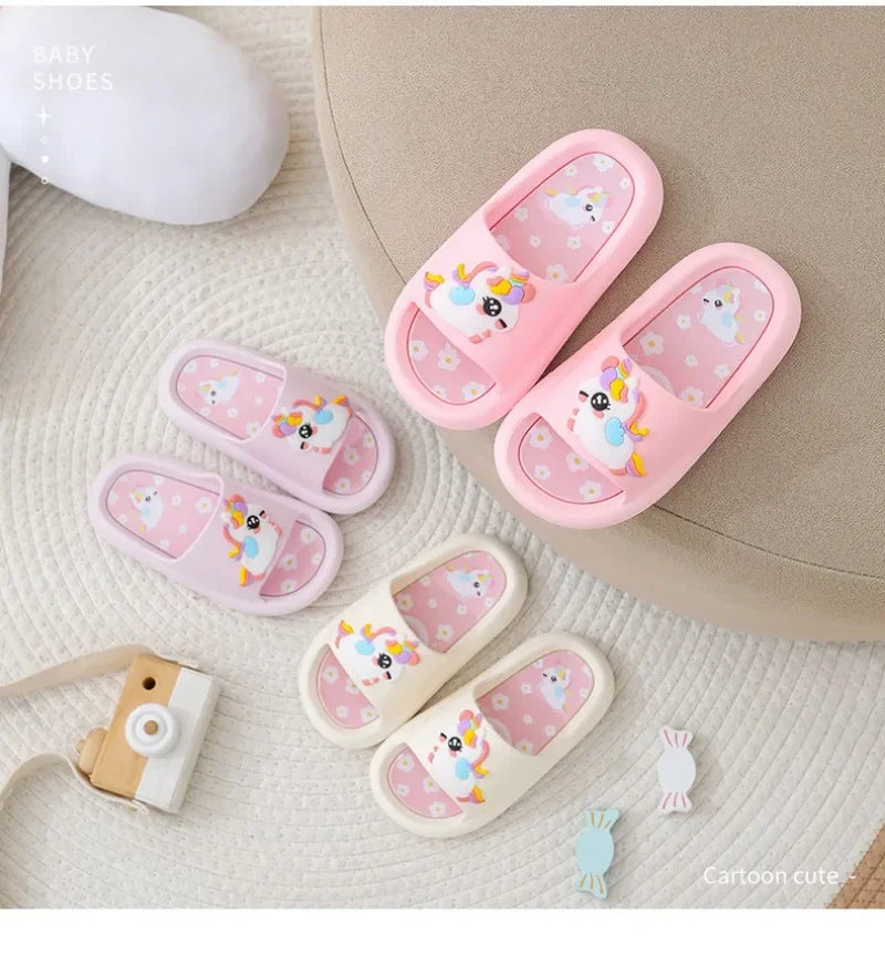 Unicorn Dream Kids Slippers Soft 2-6 Years