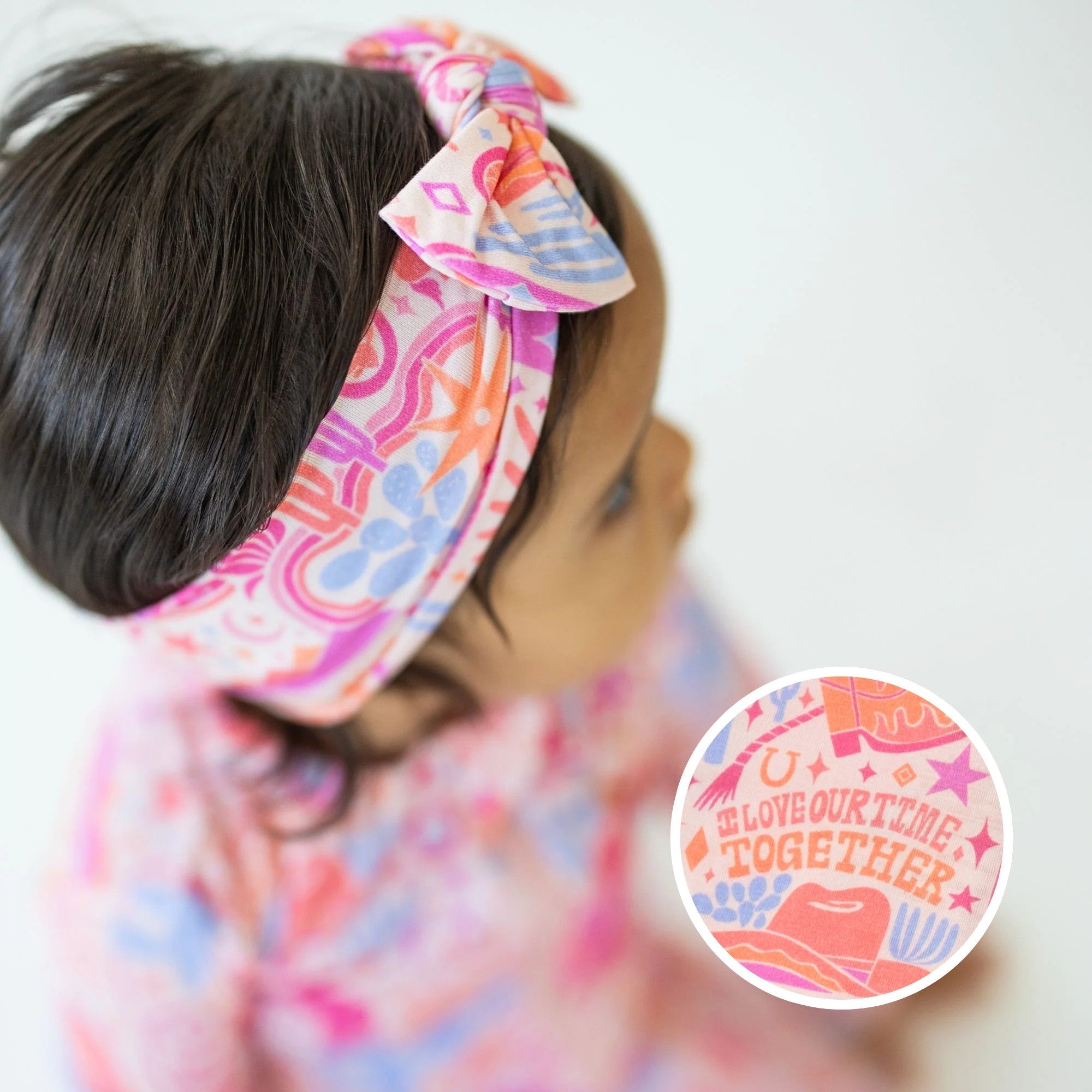 The Softknot Bow | Saddle Up | "i Love Our Time Together"