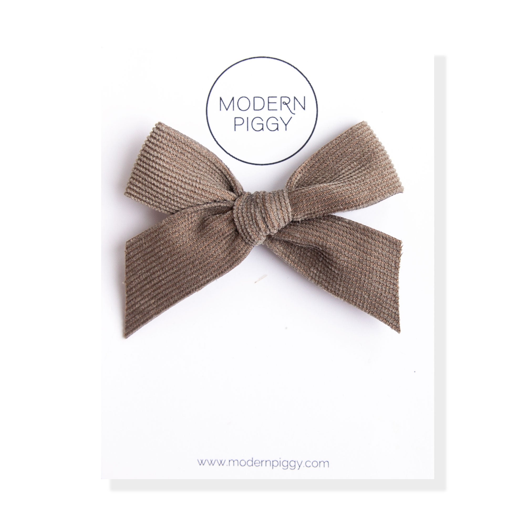 Fern | Corduroy Ribbon Bow