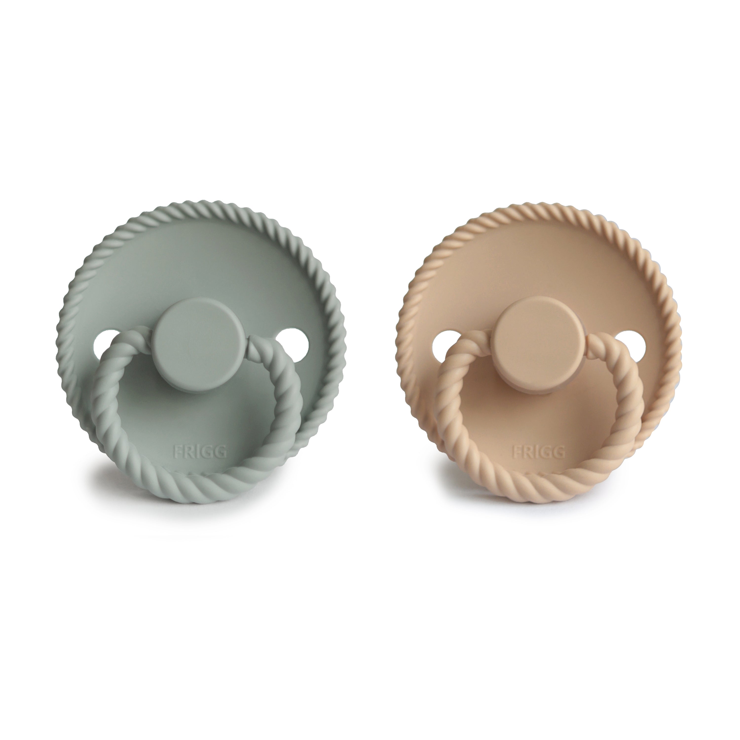 Frigg Rope Silicone Pacifier 2-pack