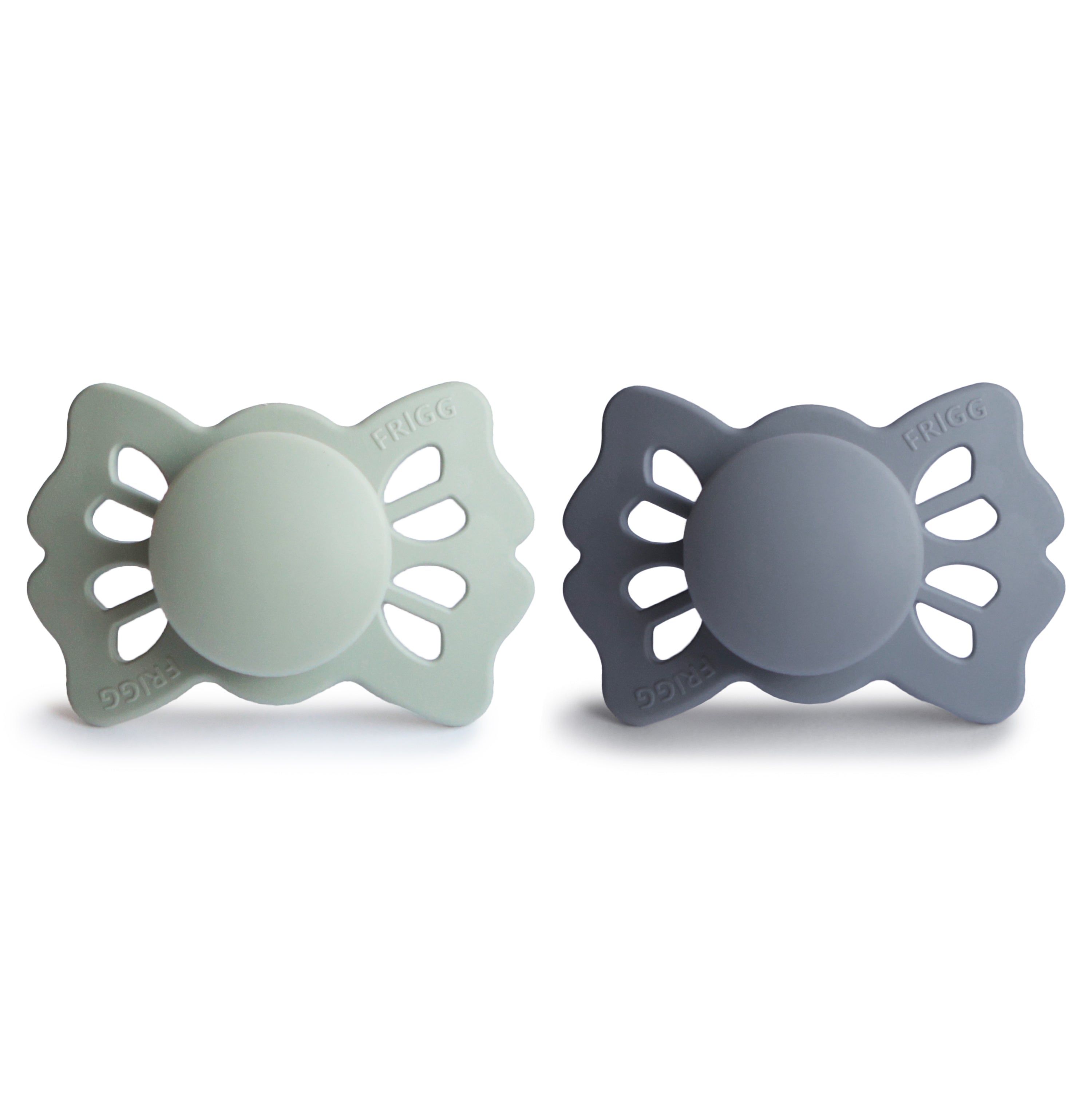 Frigg Lucky Symmetrical Silicone Pacifier 2-pack (0-6 Months)