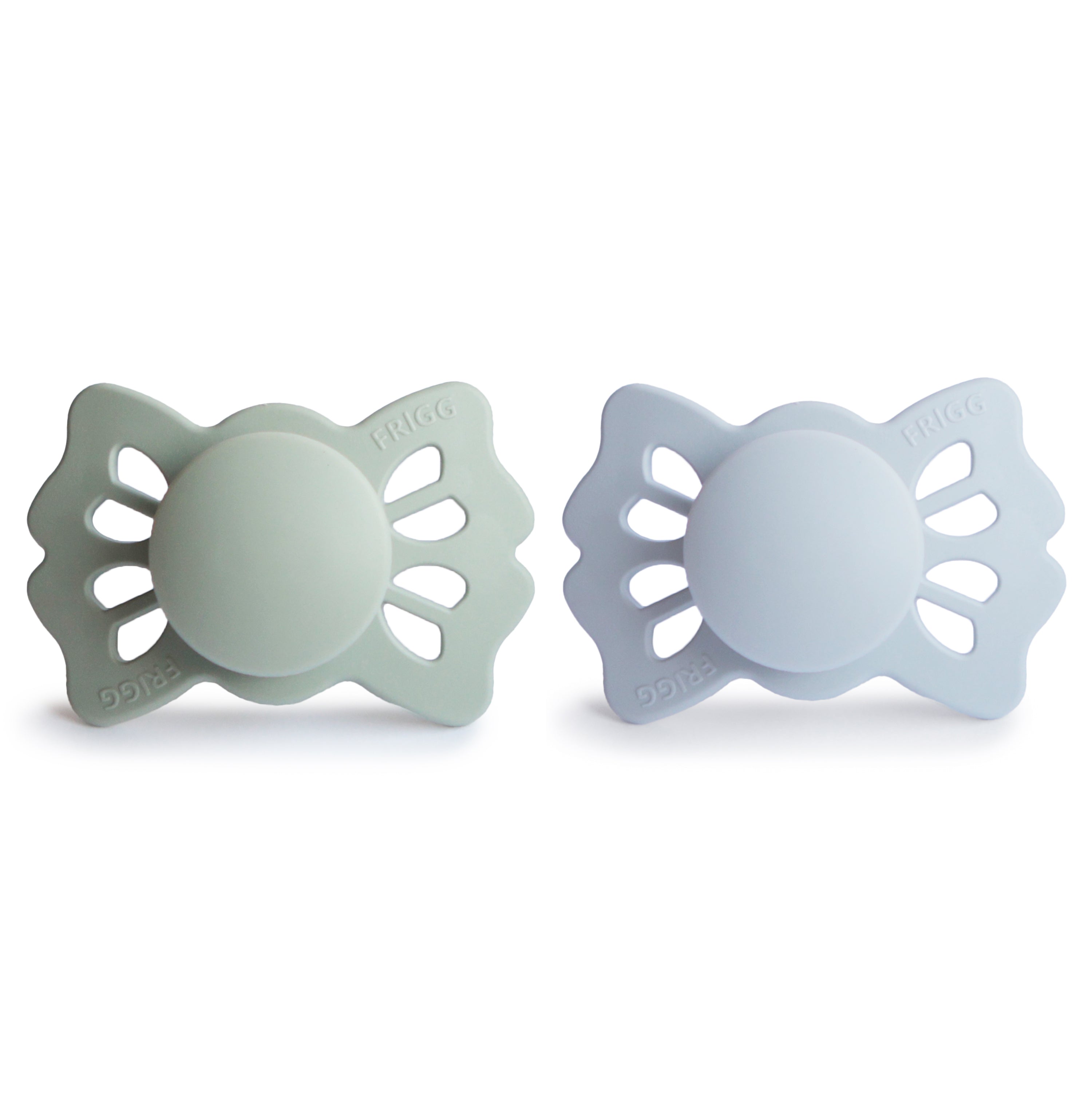 Frigg Lucky Symmetrical Silicone Pacifier 2-pack (0-6 Months)