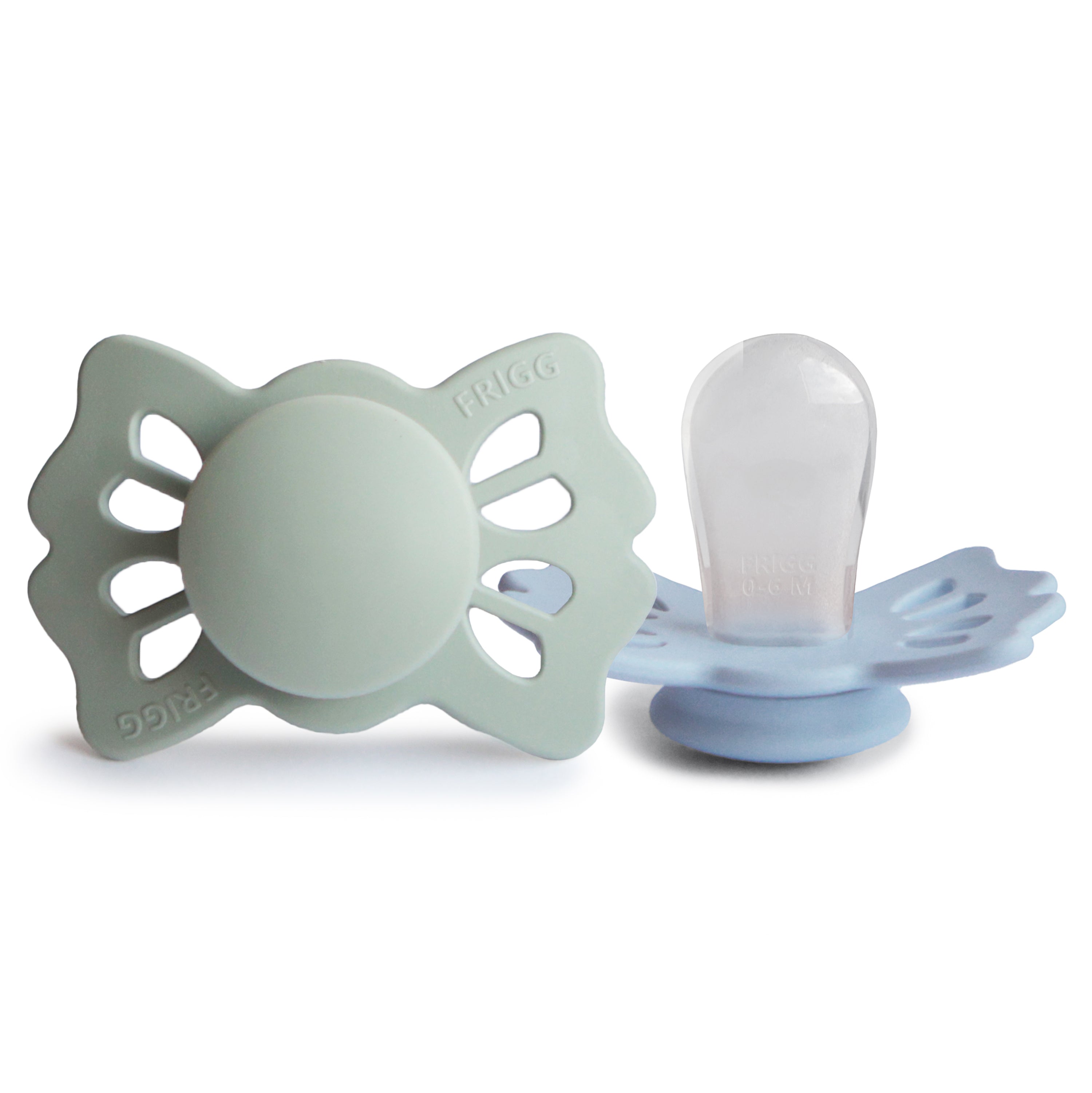 Frigg Lucky Symmetrical Silicone Pacifier 2-pack (0-6 Months)