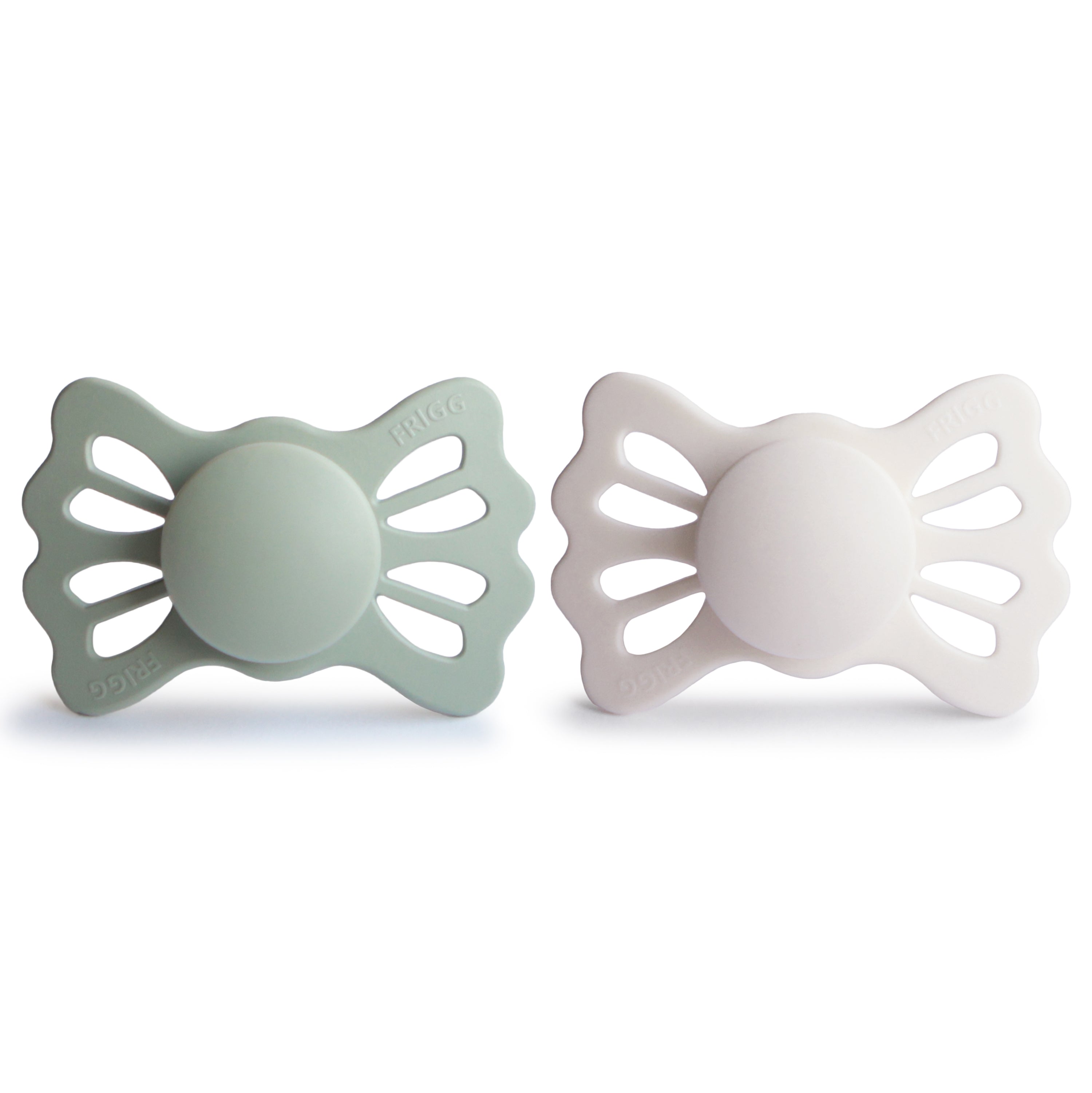 Frigg Lucky Symmetrical Silicone Pacifier 2-pack (6-18 Months)