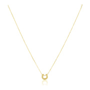 Mini Maddox Horseshoe Necklace