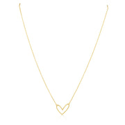 Abigail Open Heart Necklace