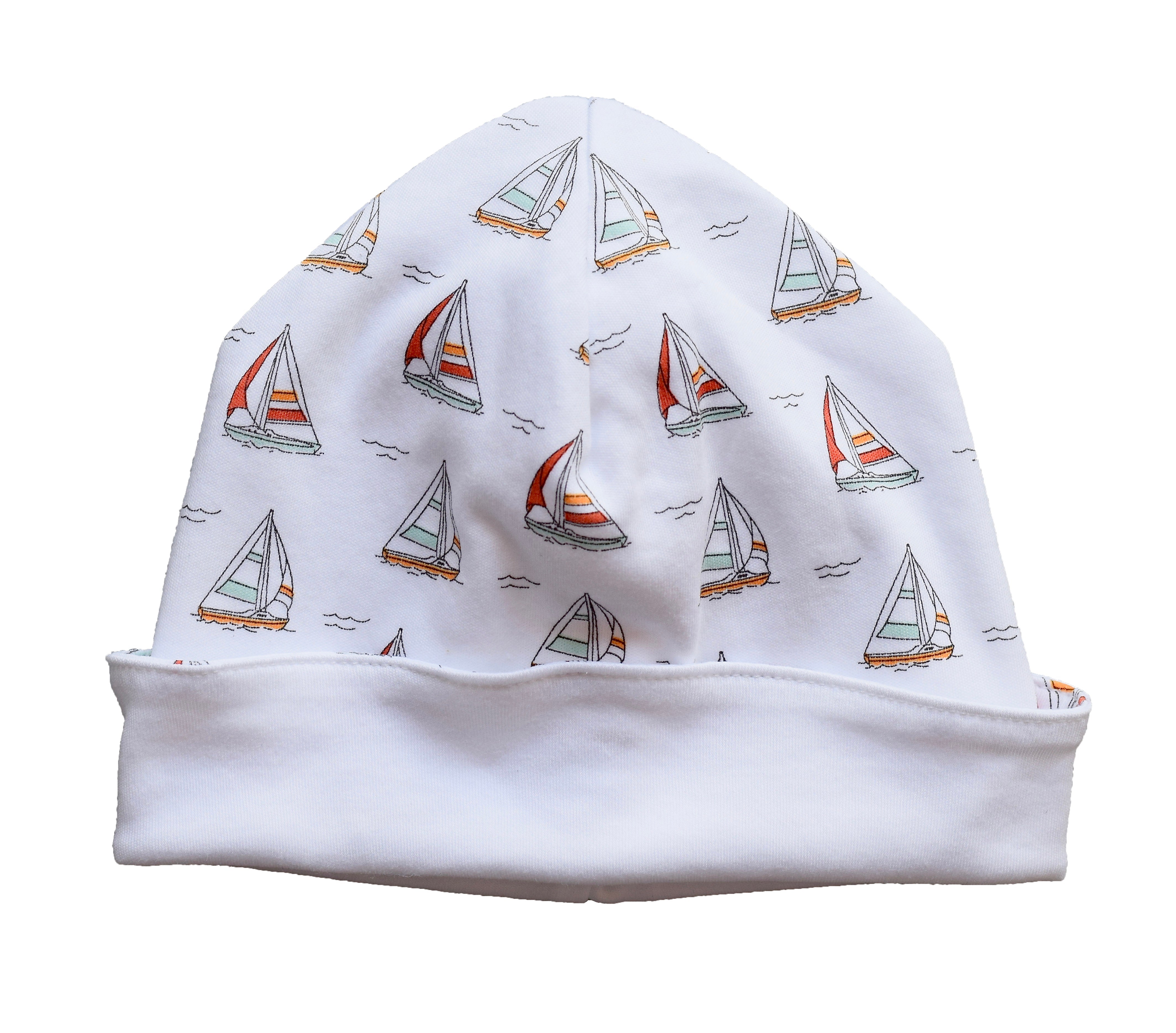 Sailboat Newborn Hat