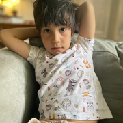 Animal Of The Forest Organic Toddler Top
