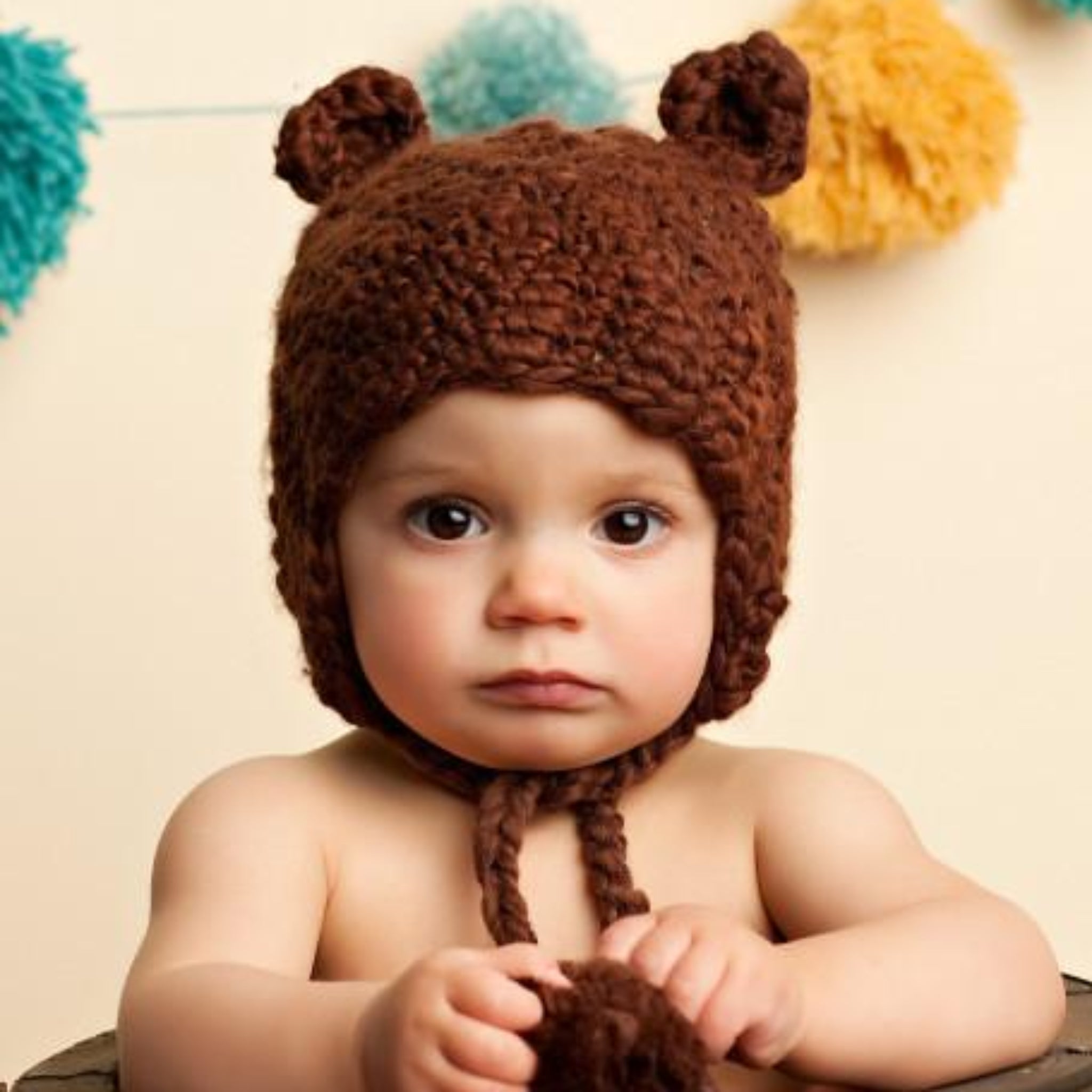 Sam Bear Crochet Hat