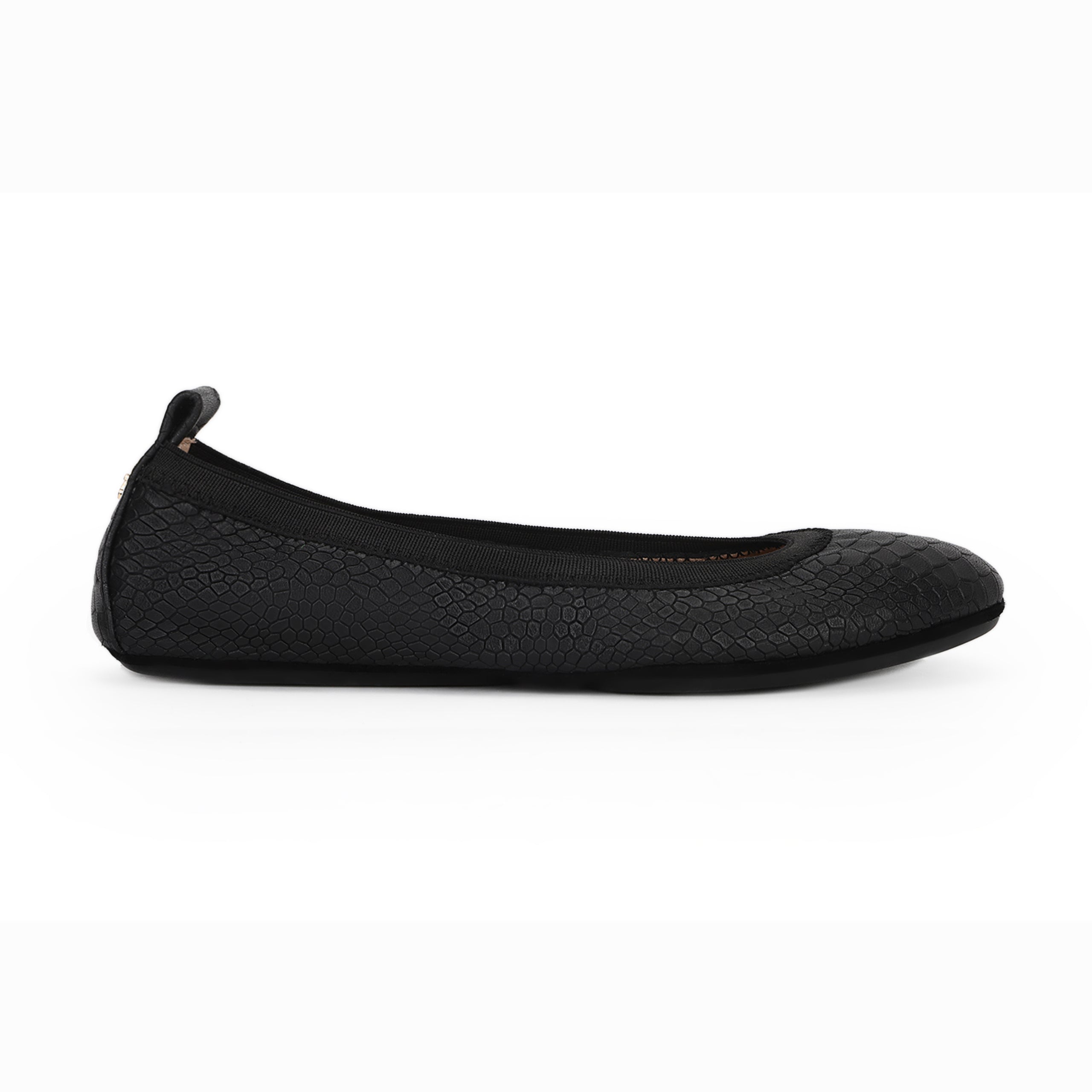 Yosi Samra Sz 8 Grey Suede Black Leather Ballet on sale Flats