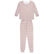 Sarah Women's Longsleeve Jogger Set Cowboy Christmas