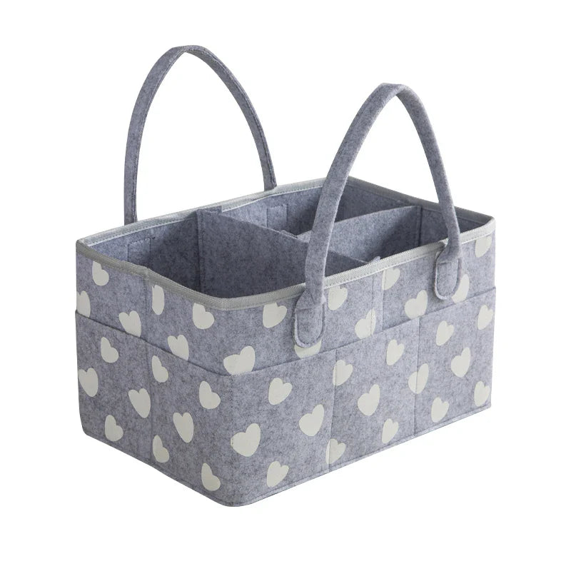 Nappy And Storage Basket With Compartments Multivariant