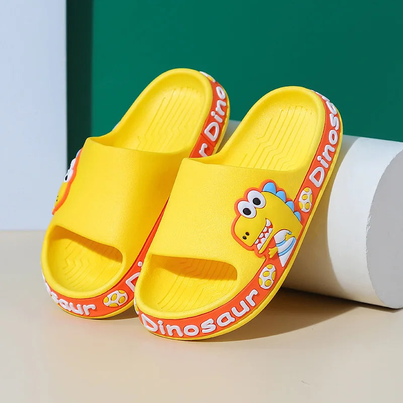 Non-slip Rubber Slippers Dinosaur For Children Multi-variant