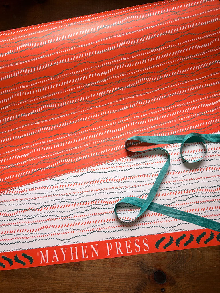 Scallop Stripe Pattern Sheet