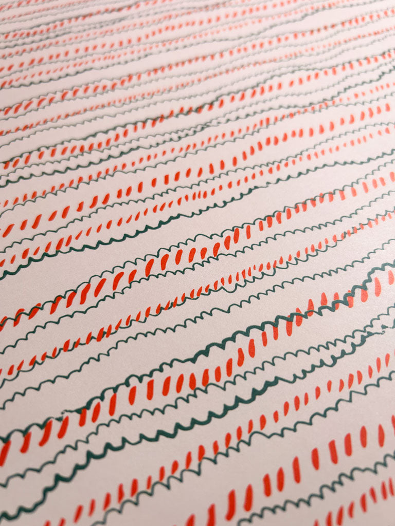Scallop Stripe Pattern Sheet