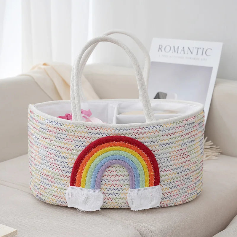 Cotton Rope Diaper Bag Multivariant