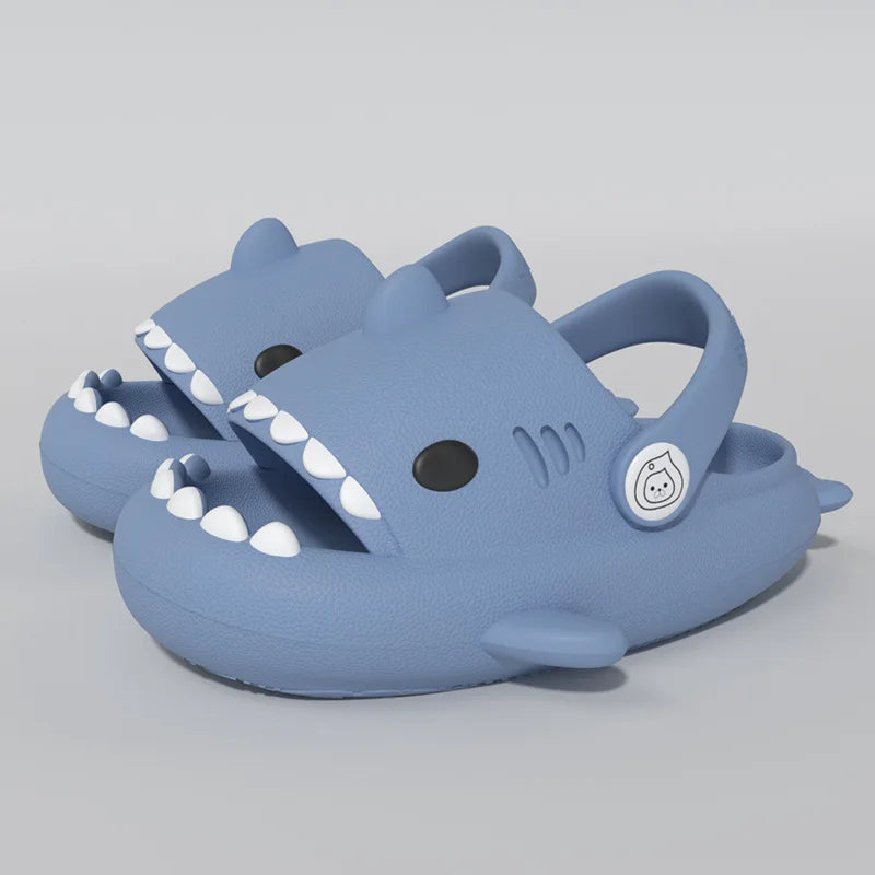 Non-slip Eva Shark Slippers For Children Multivariant