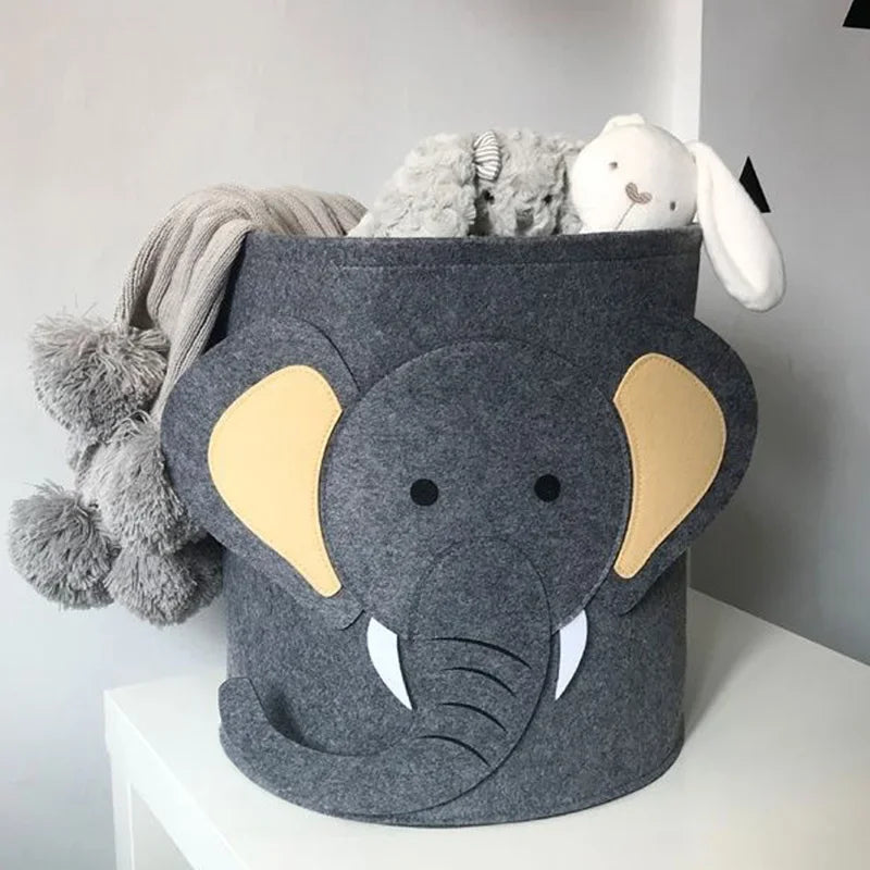 Storage Bin With Animals Multivariant