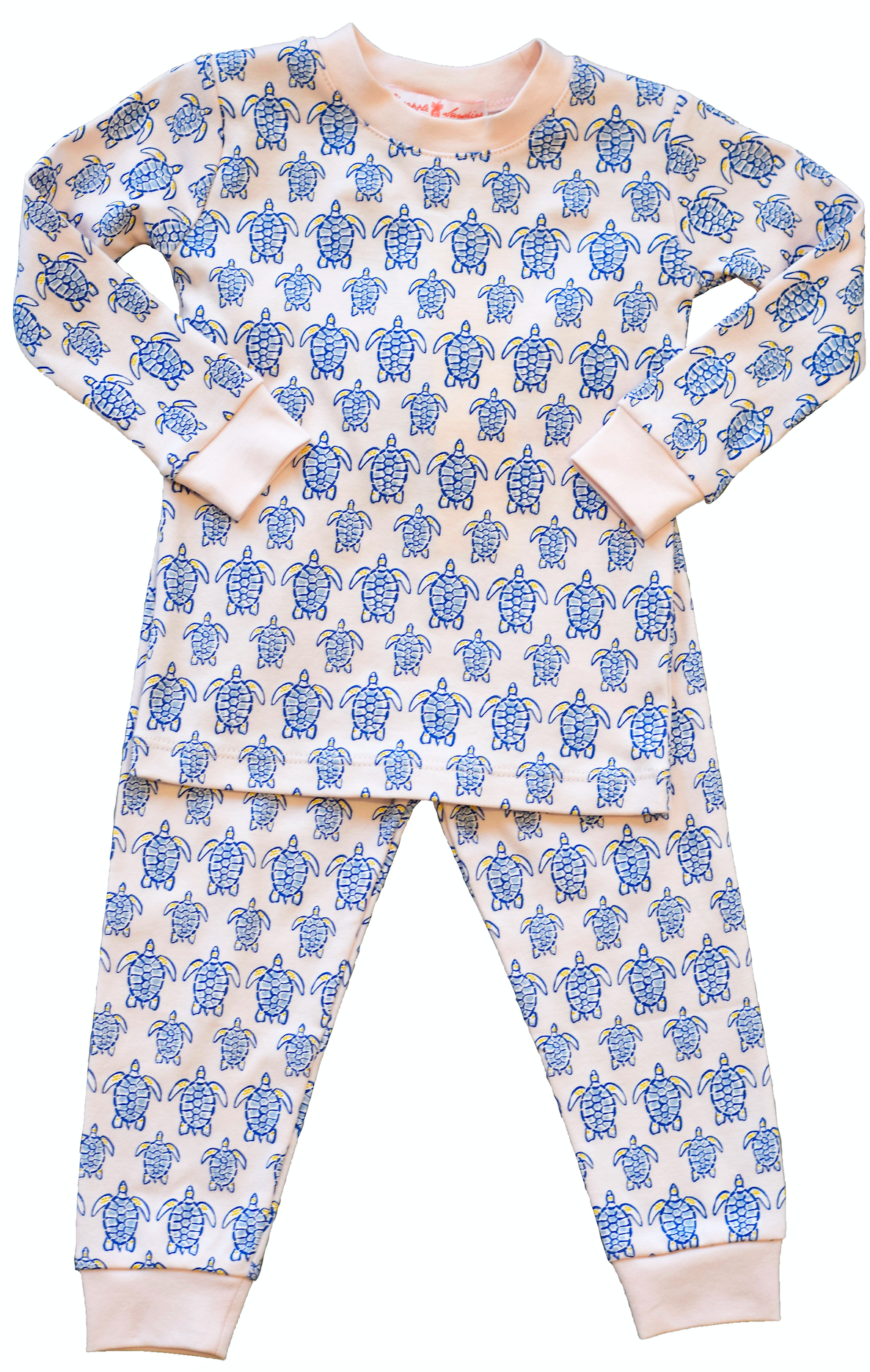 Pink Sea Turtle Pajama Set