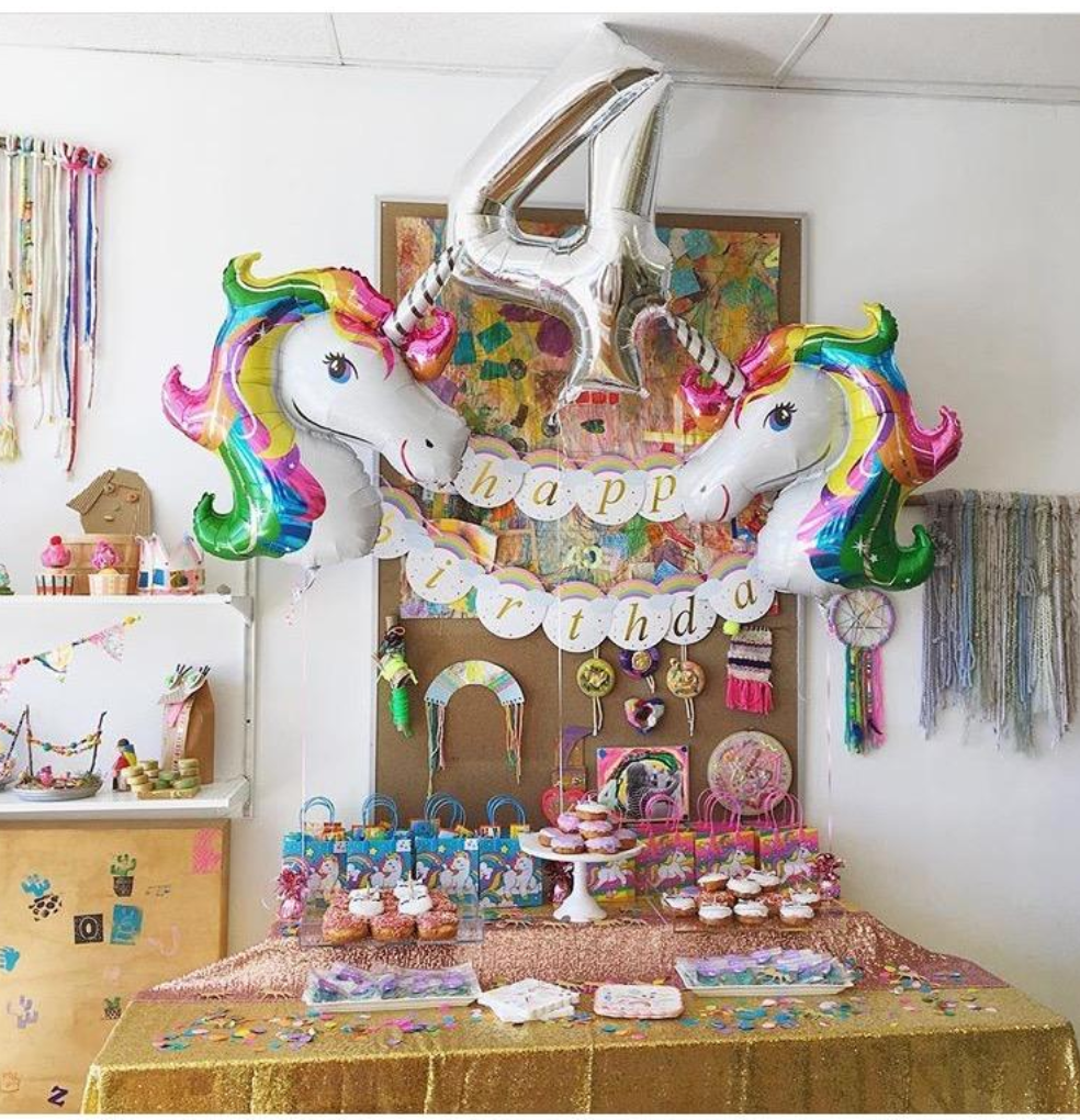 Unicorn Party Favor Bags Treat Bags - Set Of 6 Or 12