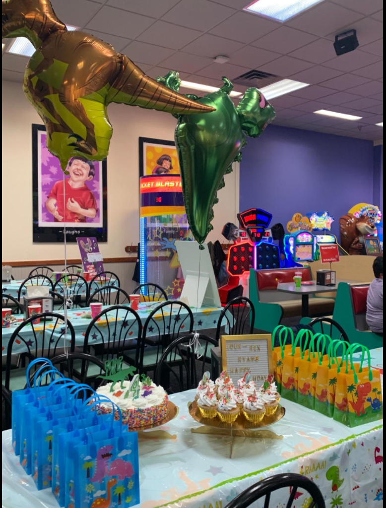 Dinosaur Party Favor Bags Treat Bags - Set Of 6 Or 12