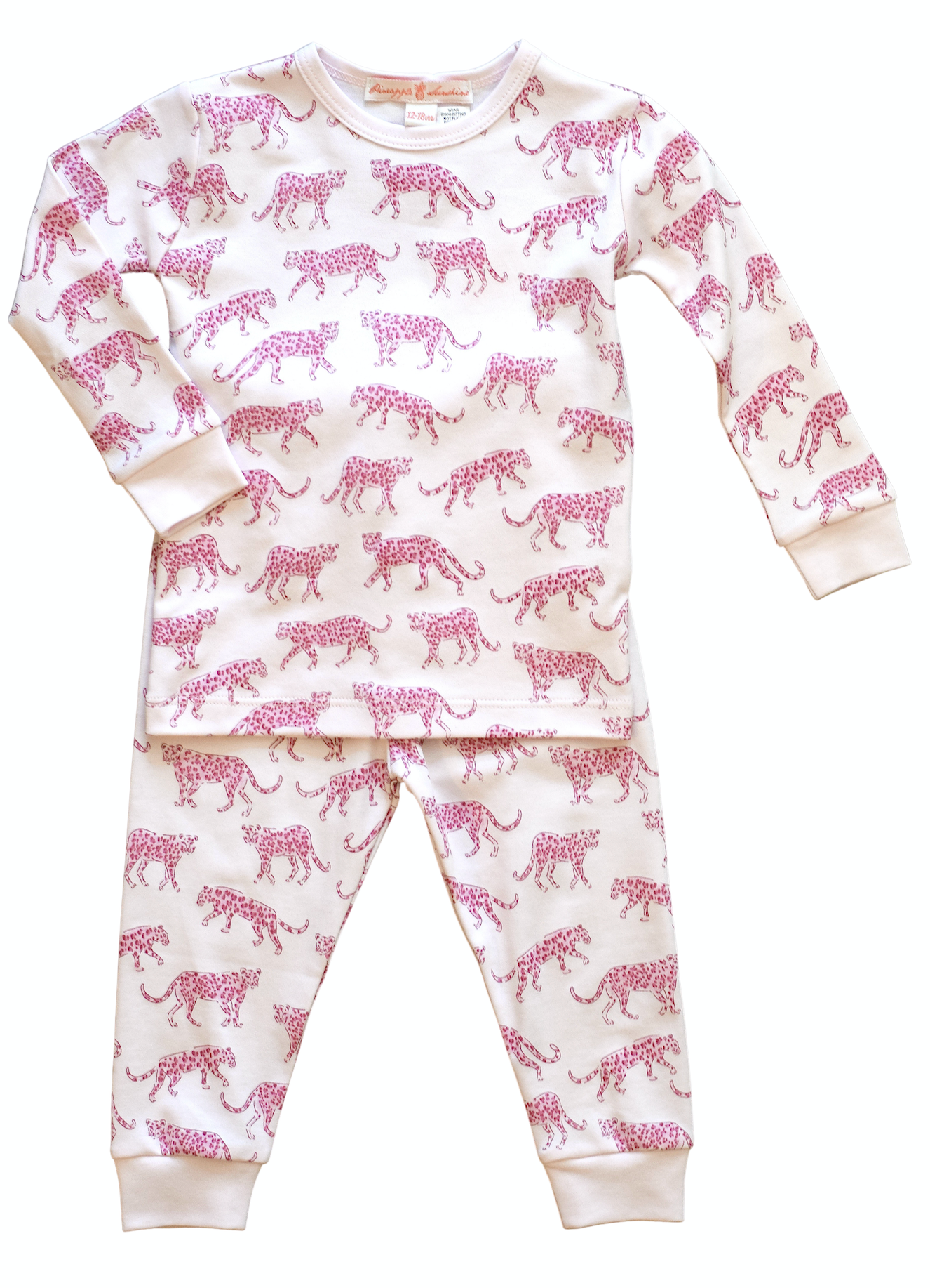 Pink Cheetah Pajama Set