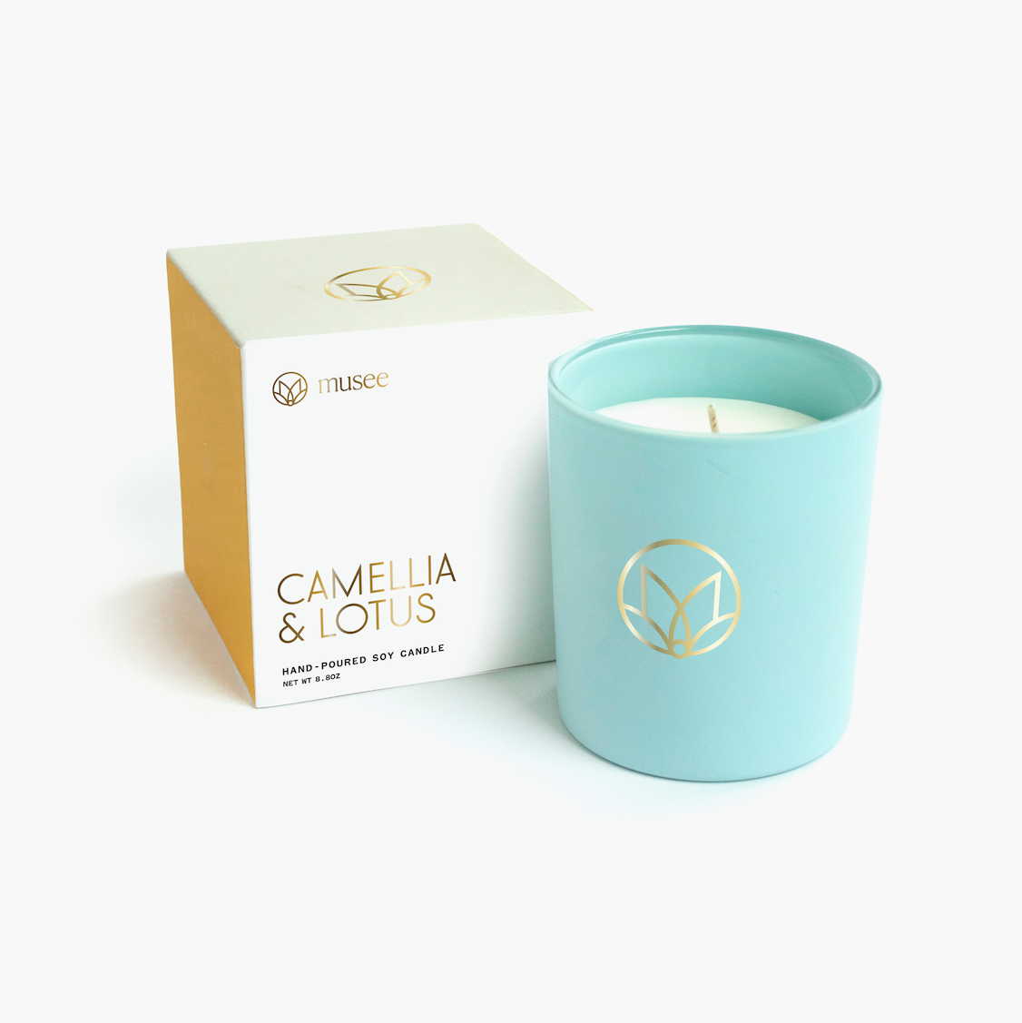 Musee Bath Camellia & Lotus Candle