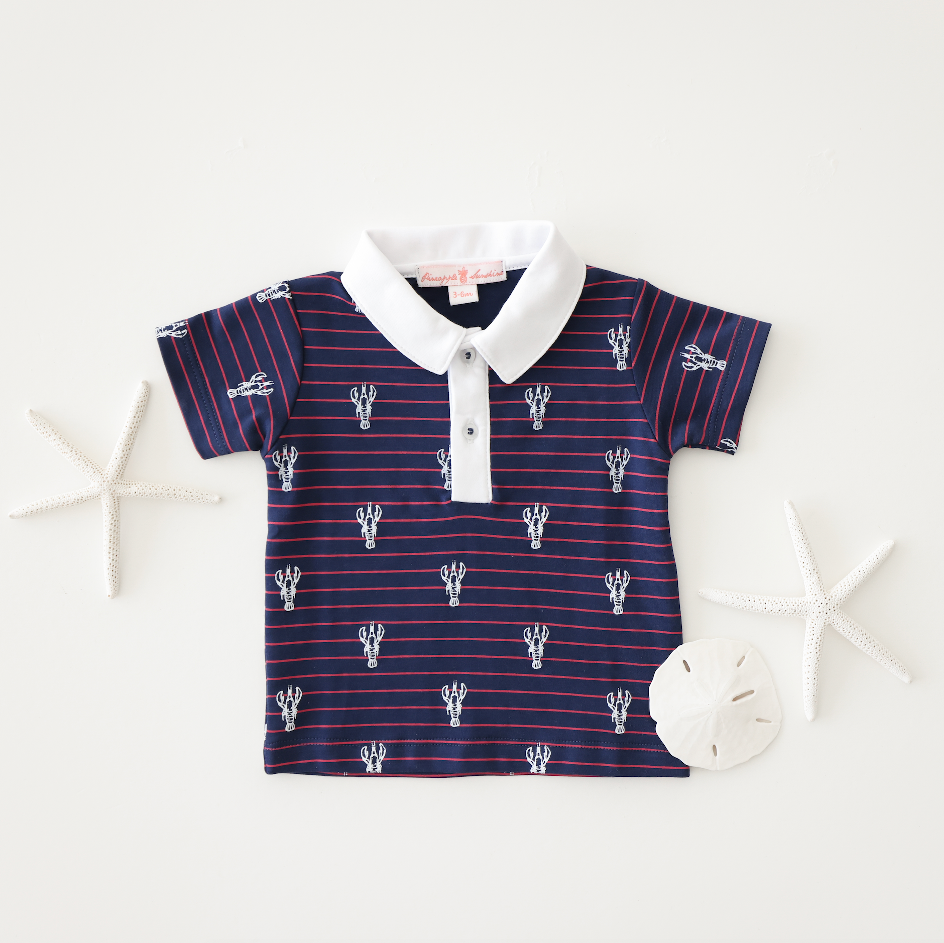Lobster Stripe Polo