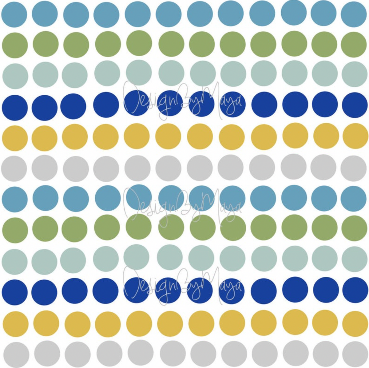 Mini Confetti Polka Dots - Fabric Nursery Wall Art Decals