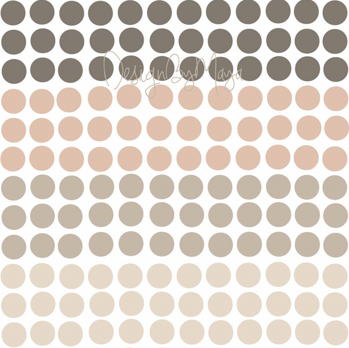 Mini Confetti Polka Dots - Fabric Nursery Wall Art Decals