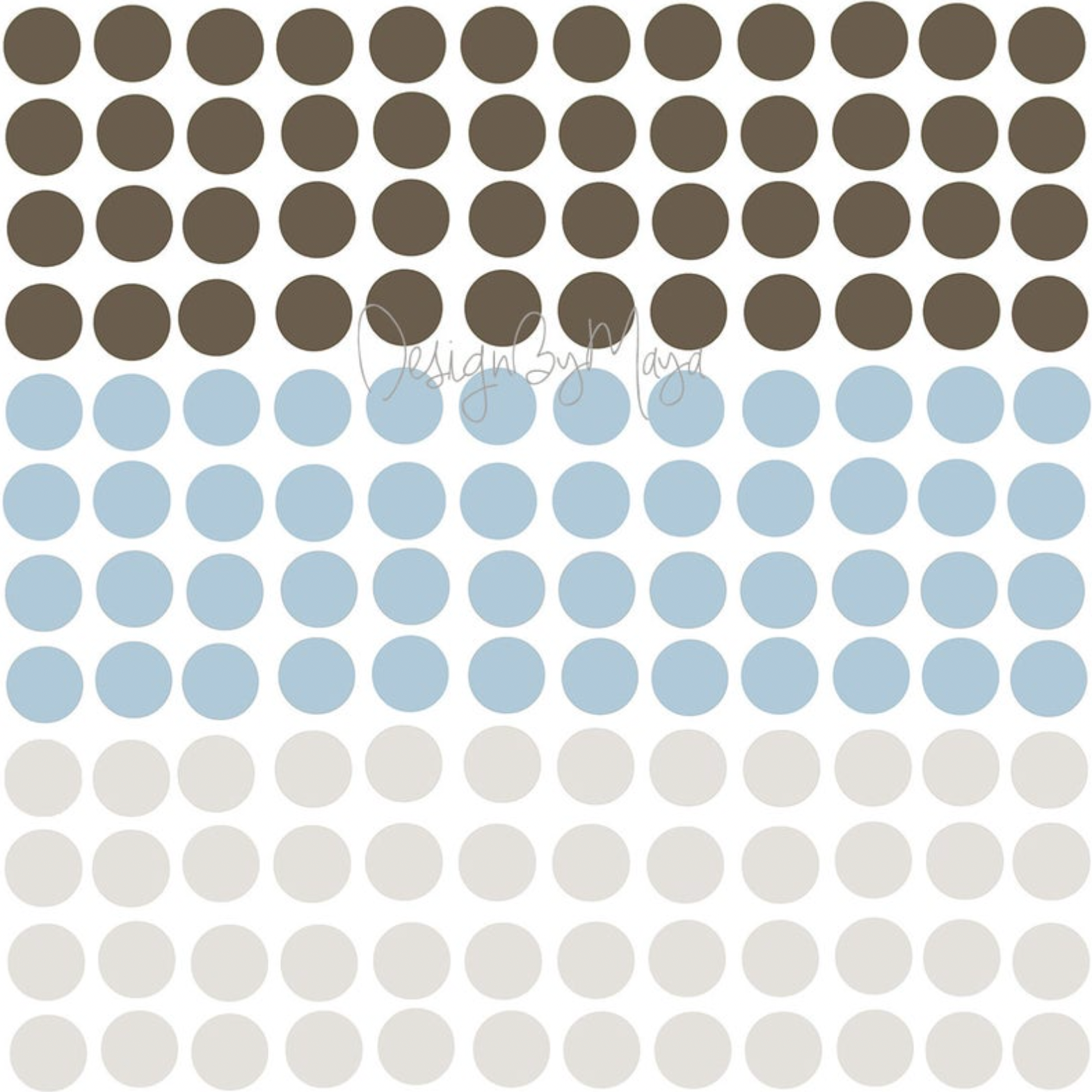 Arctic Polar Bear And Friends - Fabric Nursery Wall Art Decals