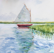 Howie's Bellport Boat Print