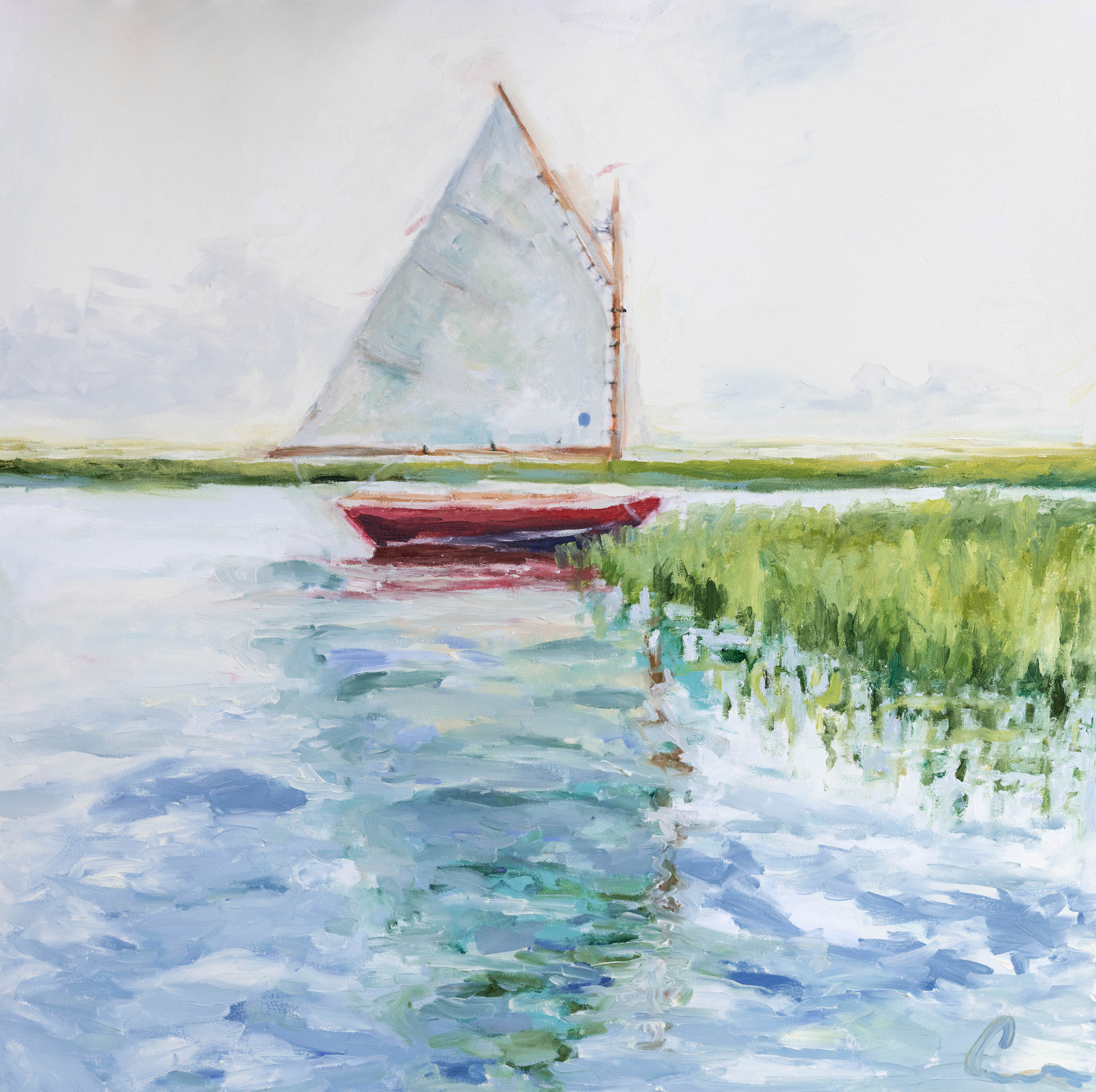 Howie's Bellport Boat Print