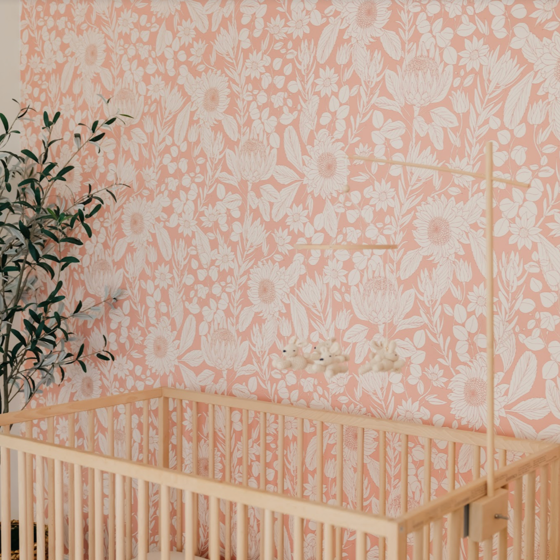 Polly Wallpaper By Lovely People Studio