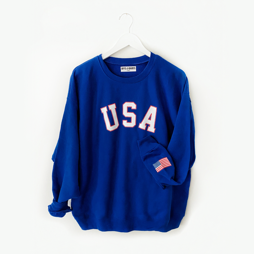 Tru American ♡ Usa Graphic Sweatshirt
