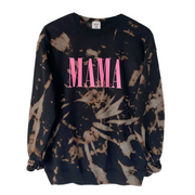 Glow Up Mama ♡ Adult Flip It Sweatshirt With Mama Print