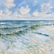 Pattern Of The Sea Print