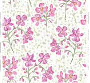 Orchids For Parker In Cream Wallpaper