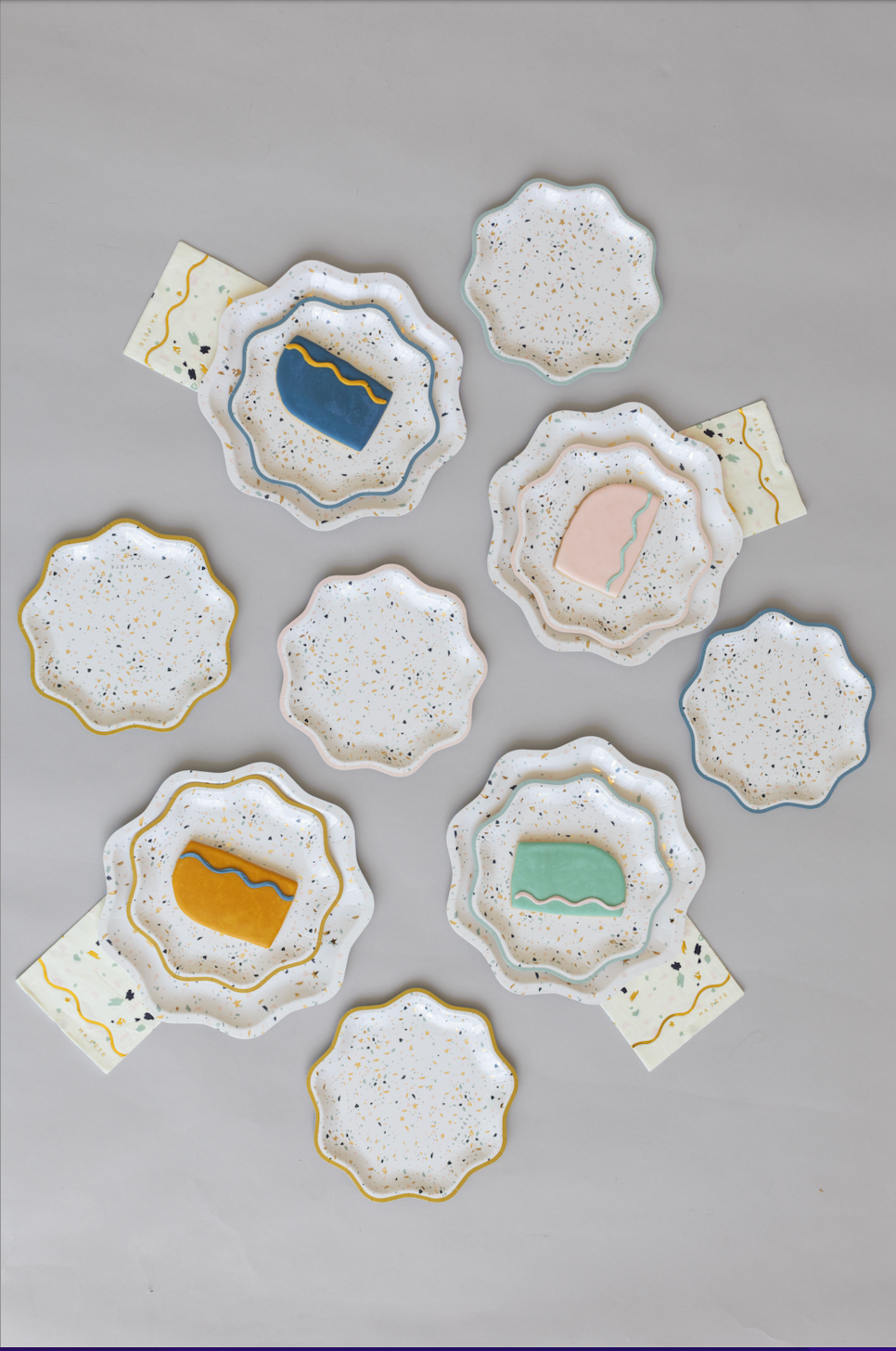 Terrazzo Dinner Plates (8)