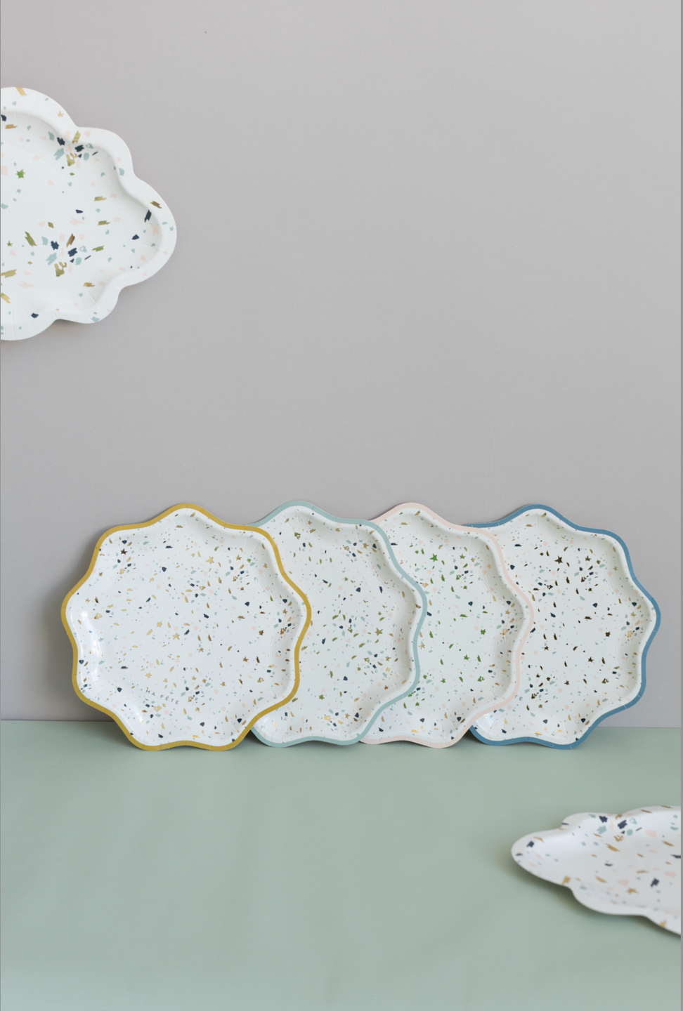 Terrazzo Dessert Plates (8)